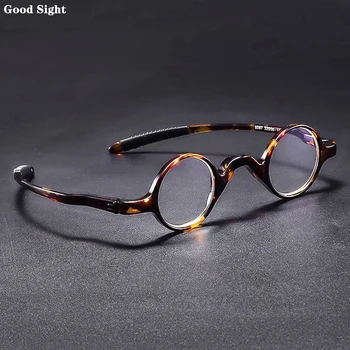 Добро Зрение TR90 Samrt Очила За Четене Преносими Анти-Сини Ретро Модерни Мъжки слънчеви Очила с Кръгли Очила За Четене+1.5+2+3.5+4