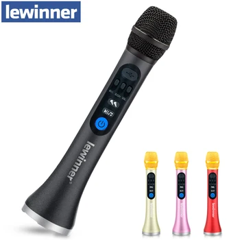 Lewinner L-899 Караоке 30 W, Микрофон, Безжичен Микрофон Професионален Bluetooth Преносим Портативен Високоговорител KTV Плейър
