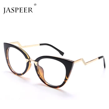 JASPEER, Благородна Нова Секси Рамки за очила с анти-синя светлина 