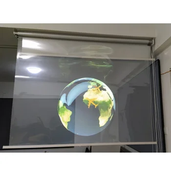 3D Холограма Проекционная Филм Лигав Задния Прожекционен Екран за 1 Квадратен метър (1,52 м * 0,65 м) за Реклама на Магазини Витринных