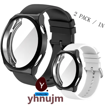 За Huawei Watch GT 3 46 мм, 43 мм и каишка за умни часовници Силикон каишка за huawei gt3 pro гривна калъф защитно рамка